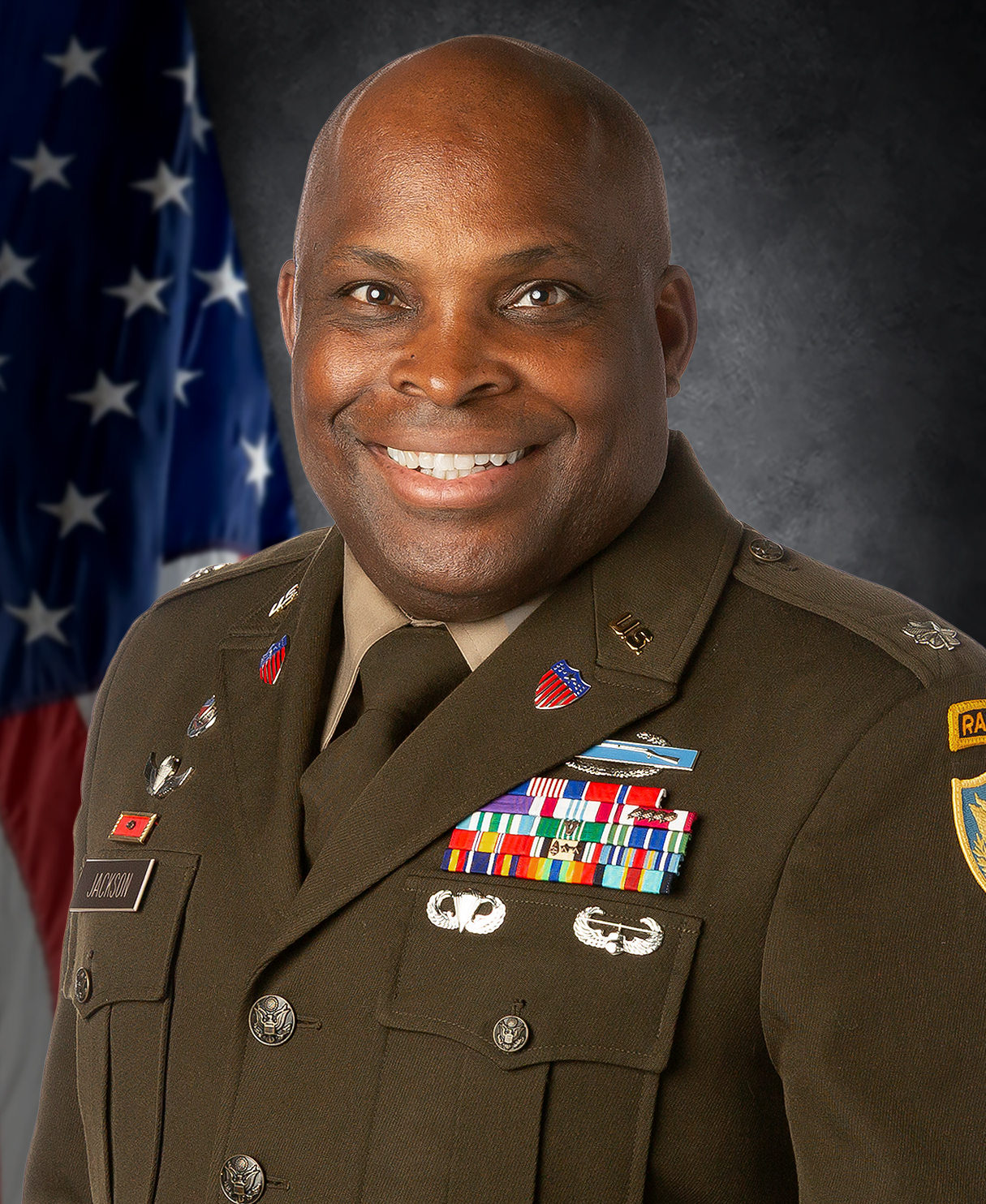 Lieutenant Colonel Rodney D. Jackson, click image for biography