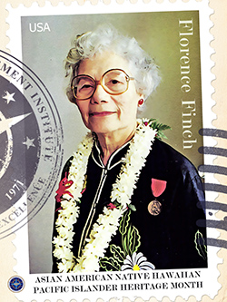 Florence Finch Asian American Pacific Islander Poster