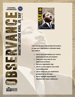 2024 MLK Mini Facts Poster Template