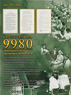 Anniversary Poster for Executive Order 9980