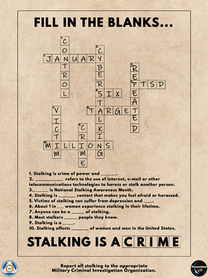 2022 Stalking Poster