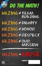 Poster Miscellaneous Hazing