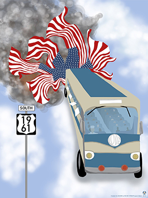 Image of 2019 Freedom Ride Poster